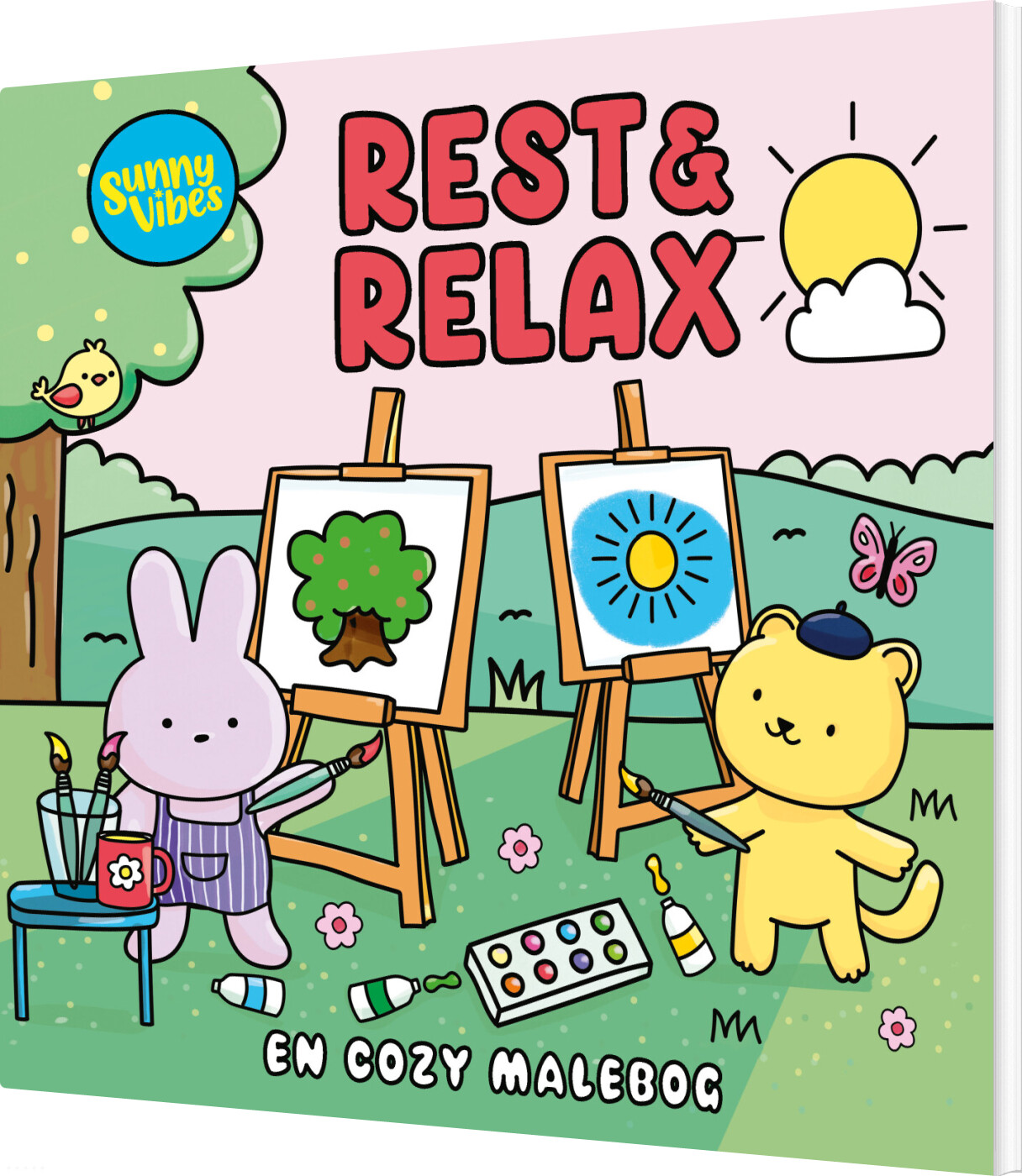 Rest & Relax: En Cozy Malebog - Sam Jayne - Bog