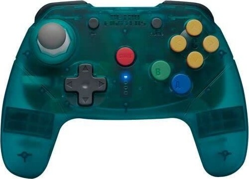 Retro-fighters - Brawler64 Bluetooth Nso - Blue