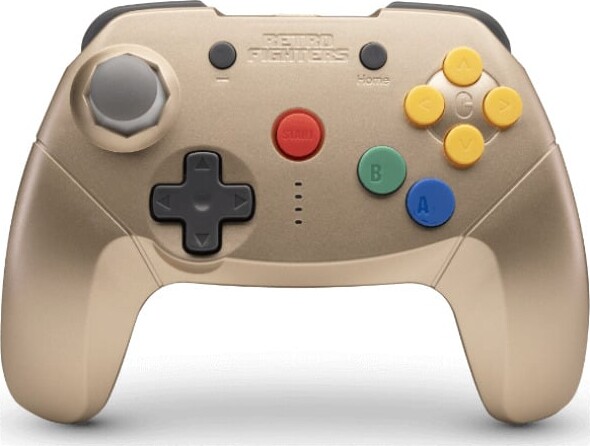 Retro-fighters - Brawler64 Bluetooth Nso - Gold