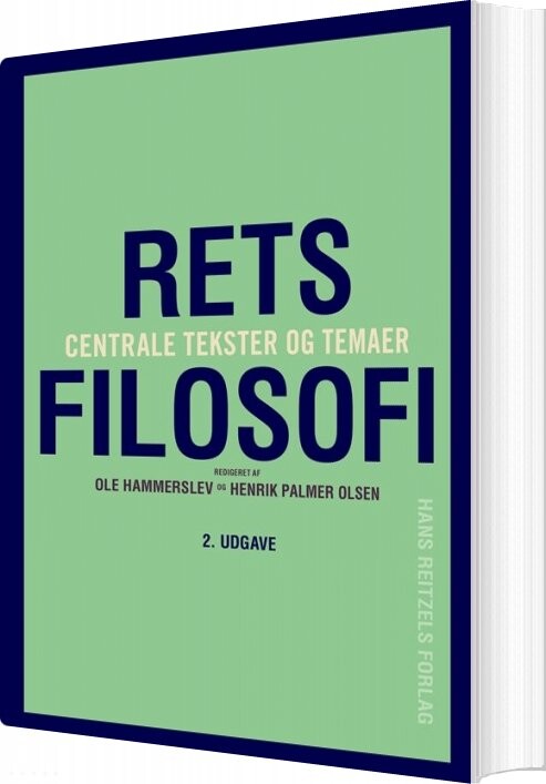 Billede af Retsfilosofi - Jørgen Dalberg-larsen - Bog