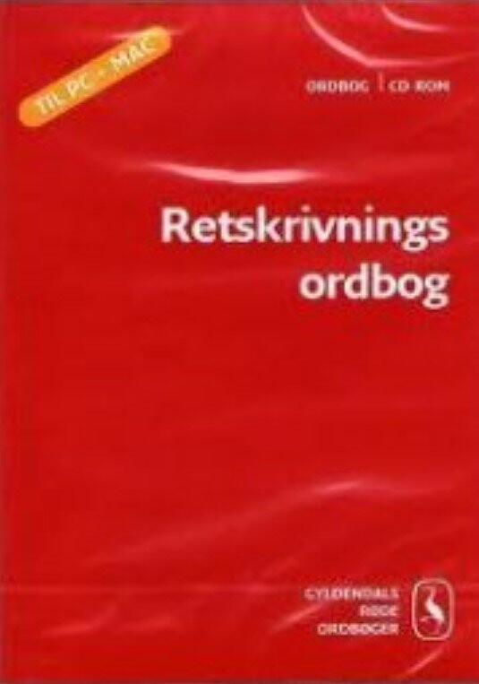 Retskrivningsordbog - Pia Vater - Bog