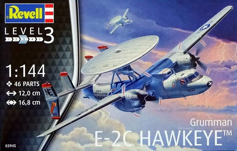 Revell 03945 - E-2c Hawkeye Grumman Fly - Level 3 - 1:144