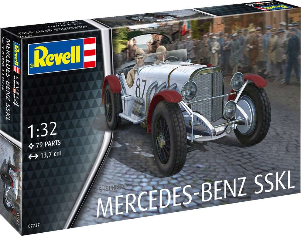 Revell - Mercedes-benz Sskl Model Bil Byggesæt - 1:32 - 07737