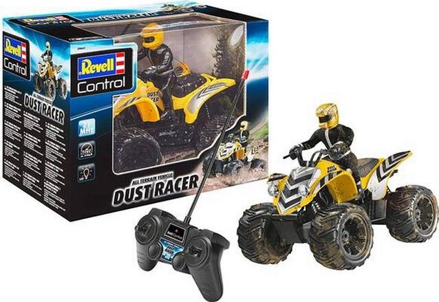 Revell - Fjernstyret Rc Atv Quadbike - New Dust Racer