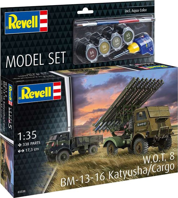 Revell - W.o.t. 8 Bm-13-16 Katyusha/cargo - 1:35 - 63338