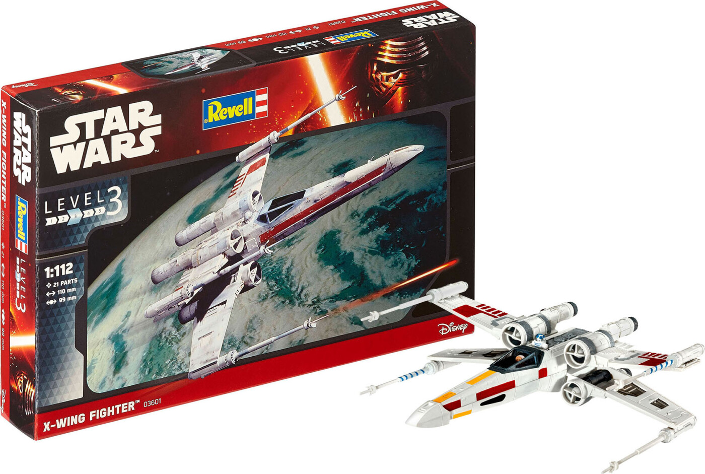 Revell - X-wing Fighter - 1:112 - Level 3 - 03601