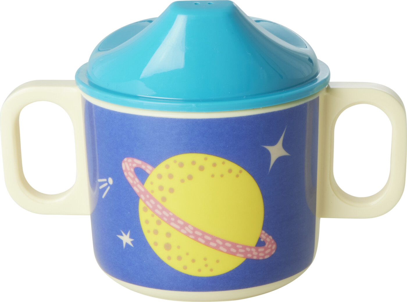 Rice - 2 Handle Baby Cup - Galaxy Print
