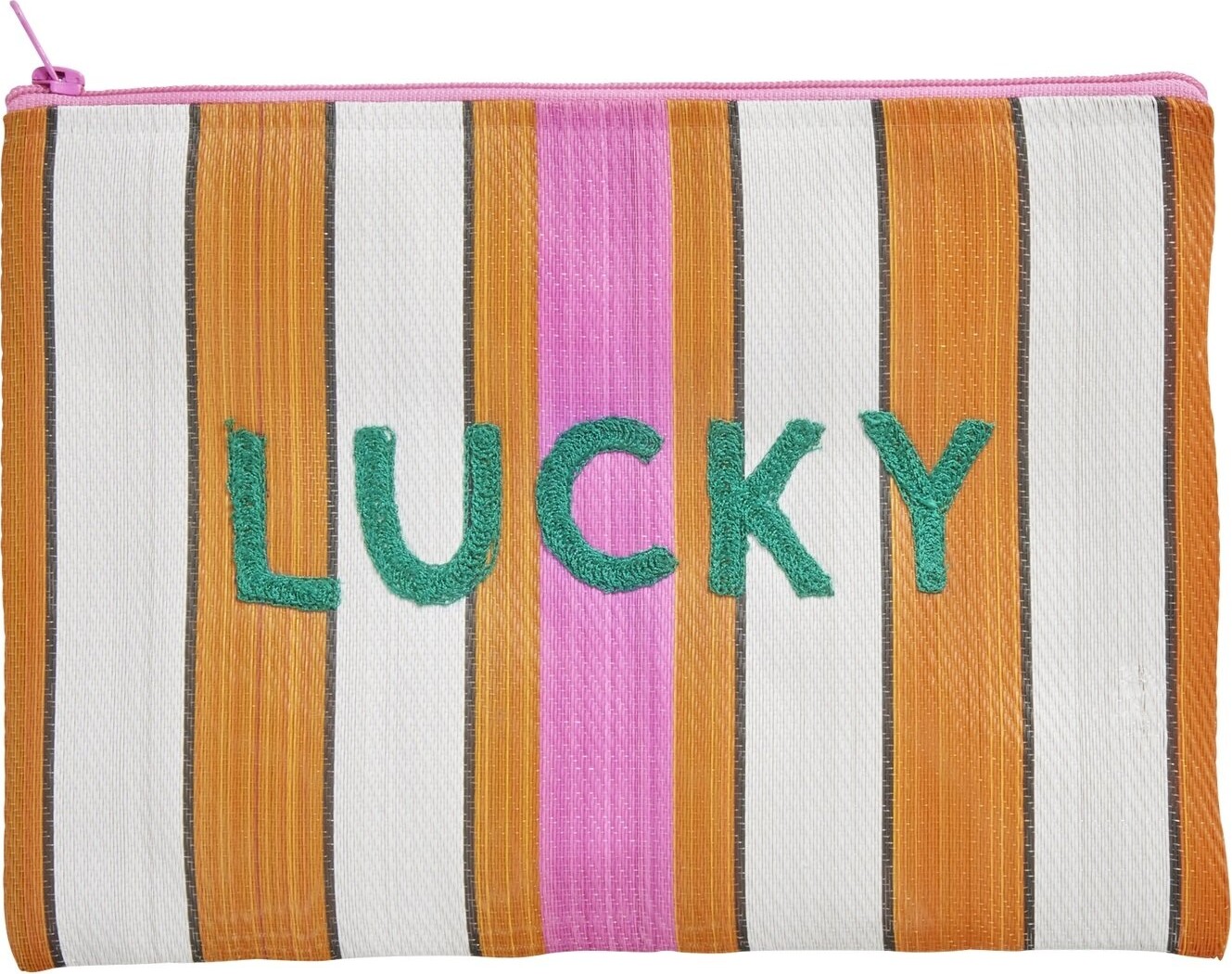 Rice - Genbrugs Plastik Pouch Taske Lucky Print