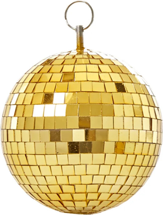Rice - Guld Diskokugle - 15 Cm