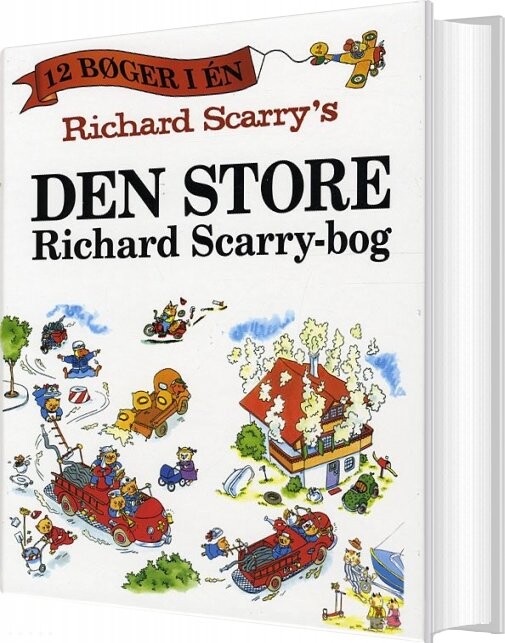 Billede af Richard Scarrys - Den Store Richard Scarry-bog - Richard Scarry - Bog