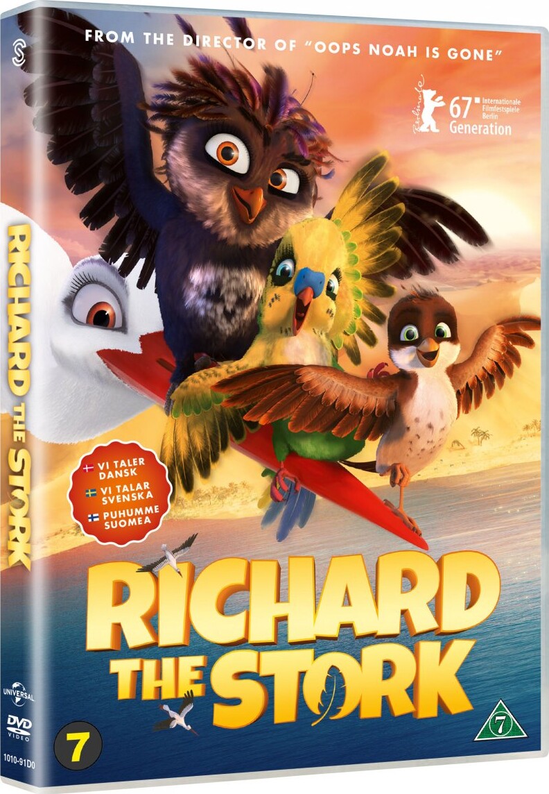 Storken Richard / Richard The Stork - DVD - Film