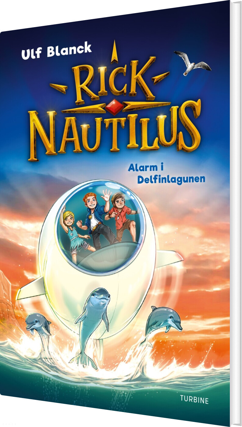 Billede af Rick Nautilus - Alarm I Delfinlagunen - Ulf Blanck - Bog