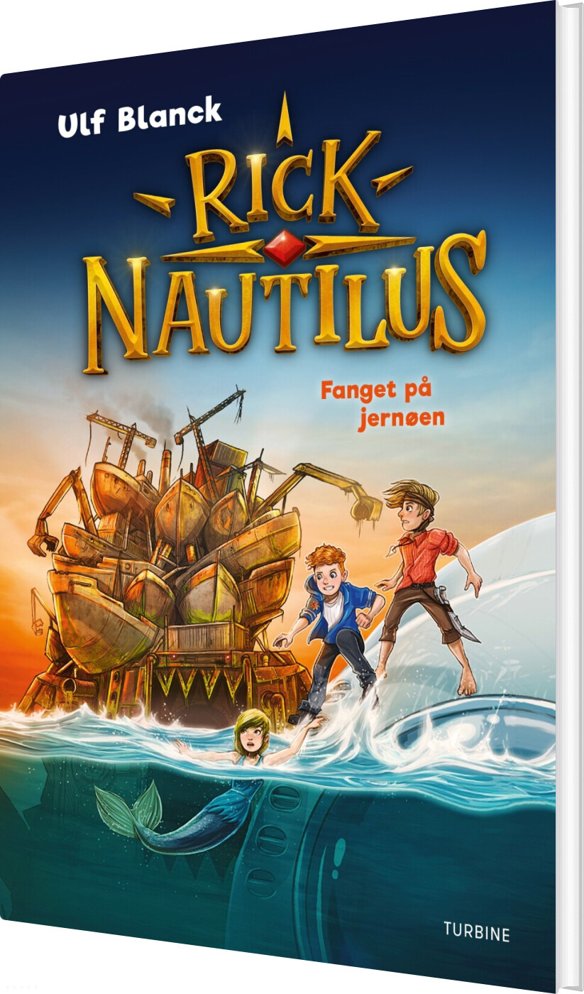 Billede af Rick Nautilus - Fanget På Jernøen - Ulf Blanck - Bog