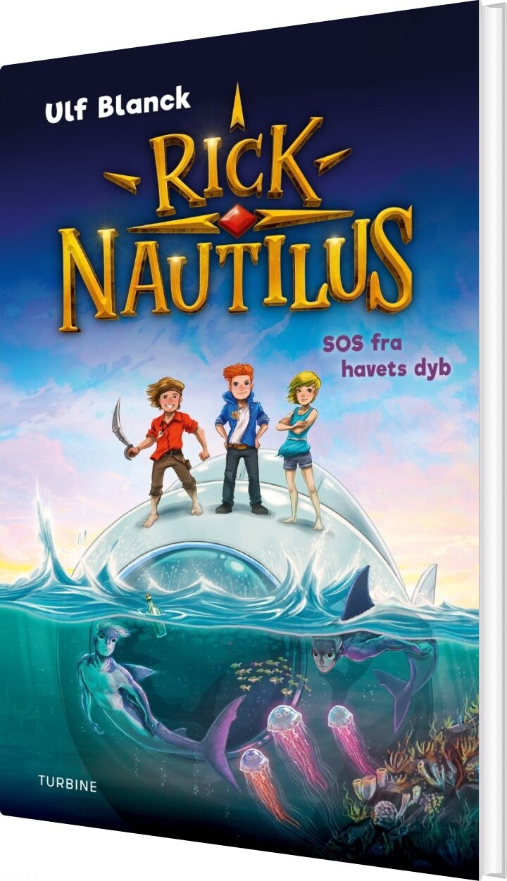 Billede af Rick Nautilus - Sos Fra Havets Dyb - Ulf Blanck - Bog