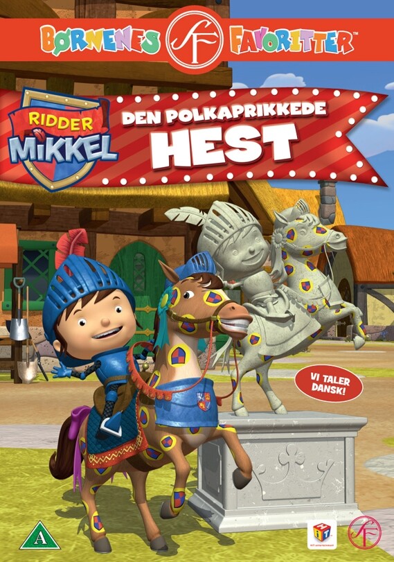 Ridder Mikkel: Den Polkaprikkede Hest - DVD - Film