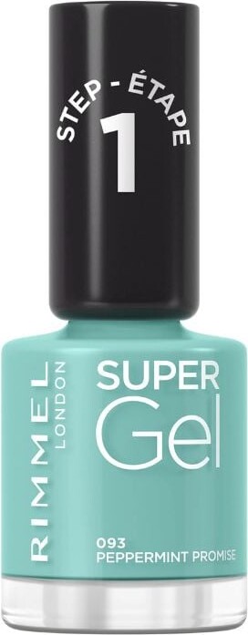 Rimmel London Super Gel Neglelak 093 Peppermint Promise 12 ml