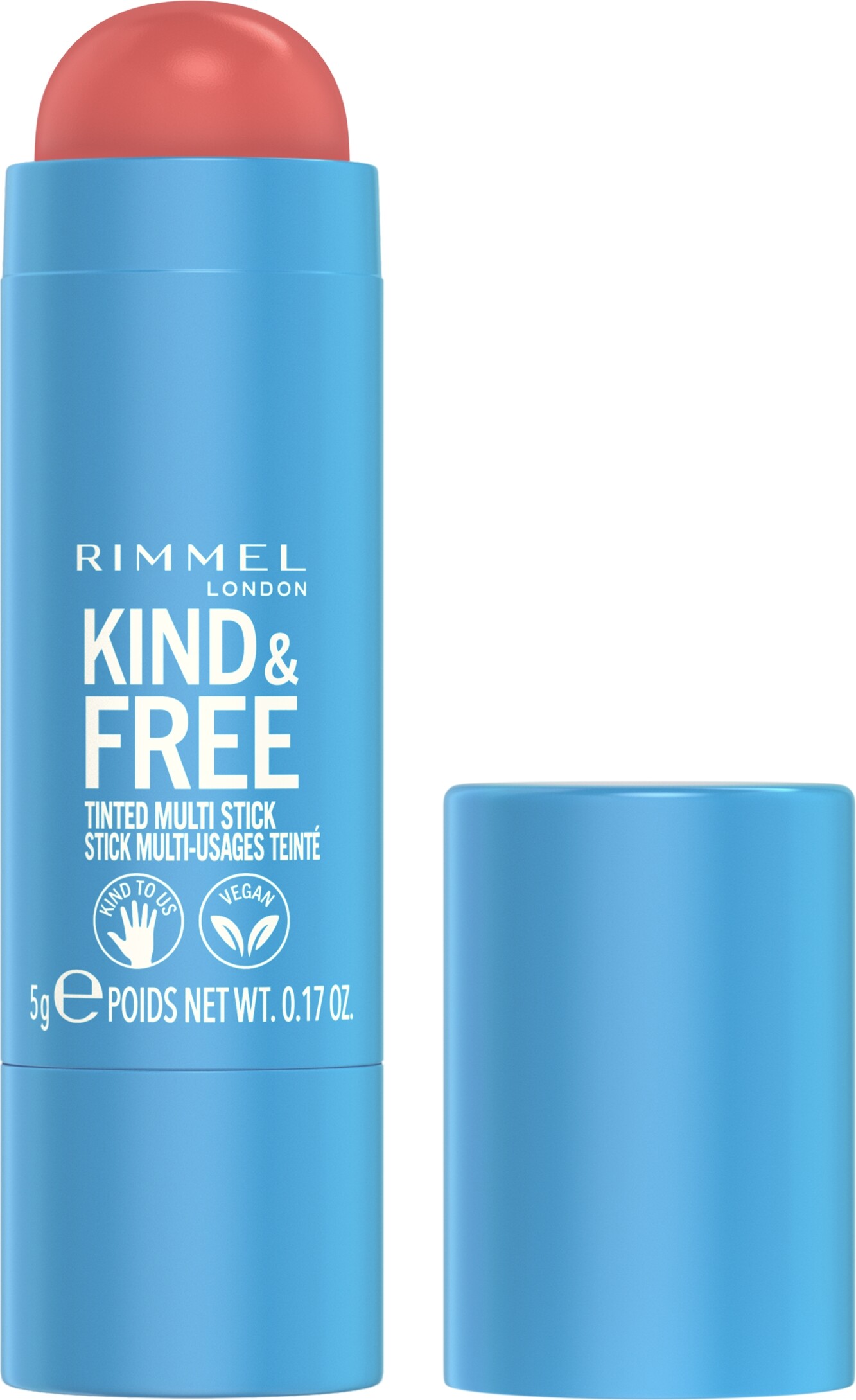 Rimmel London Kind & Free Farve Stick - Nº 001 Caramel Dusk, 5 g