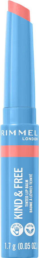 Rimmel London Kind & Free Tinted Lip Balm 004 Hibiscus Blaze 8 (Stop Beauty Waste) 1 g