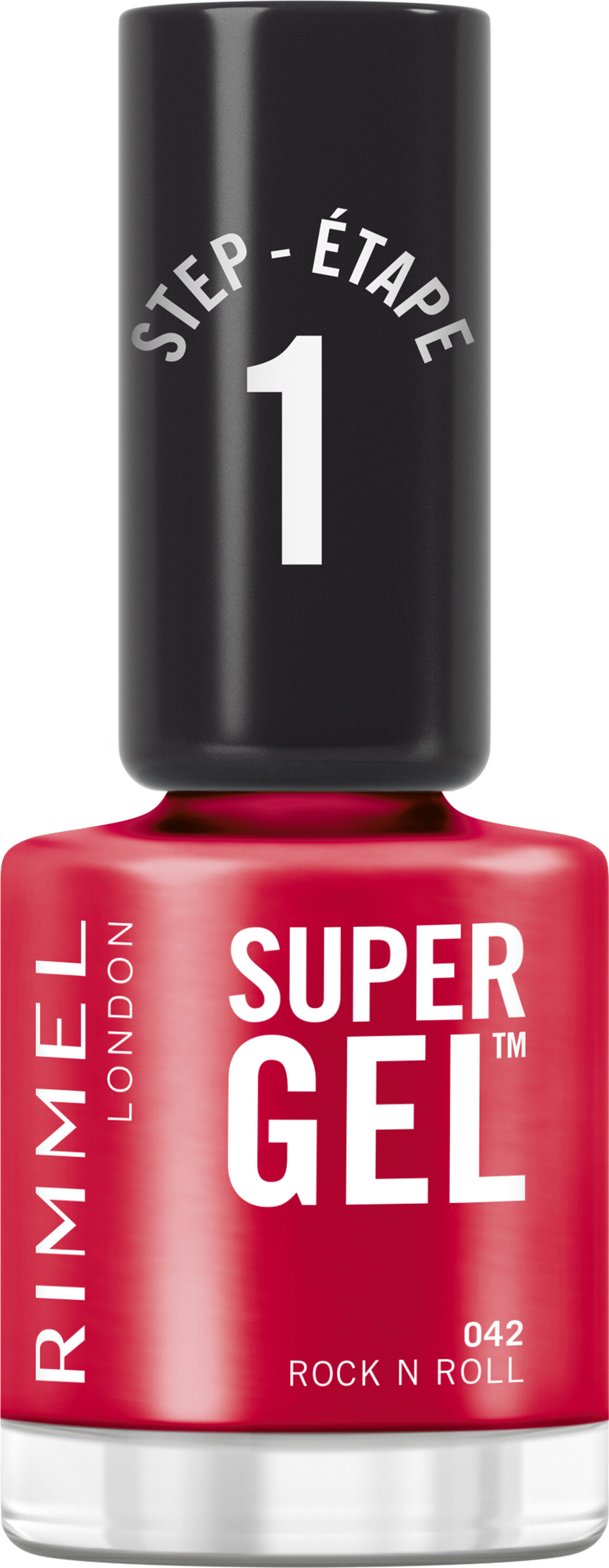 Rimmel London - Super Gel Nail Polish - 042 Rock N Roll - 12 Ml