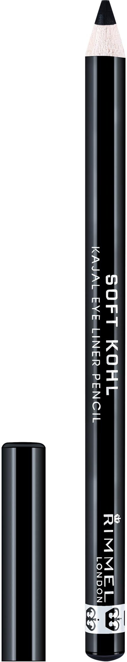 Rimmel London Soft Kohl Kajal Eye Liner Pencil 061 Jet Black 1 g