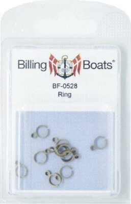 Billede af Billing Boats Fittings - Ringe - 7 Mm - 10 Stk