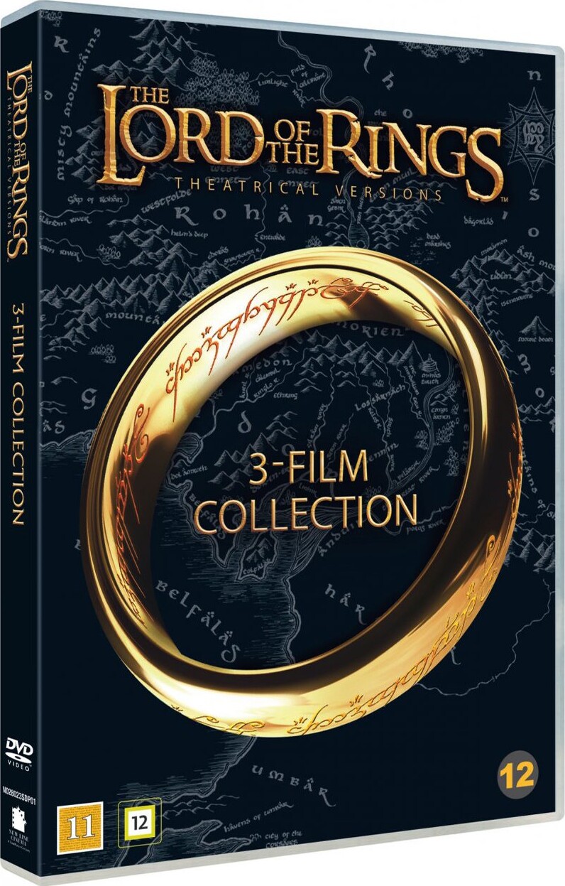 Ringenes Herre Trilogi / Lord Of The Rings Trilogy - DVD - Film