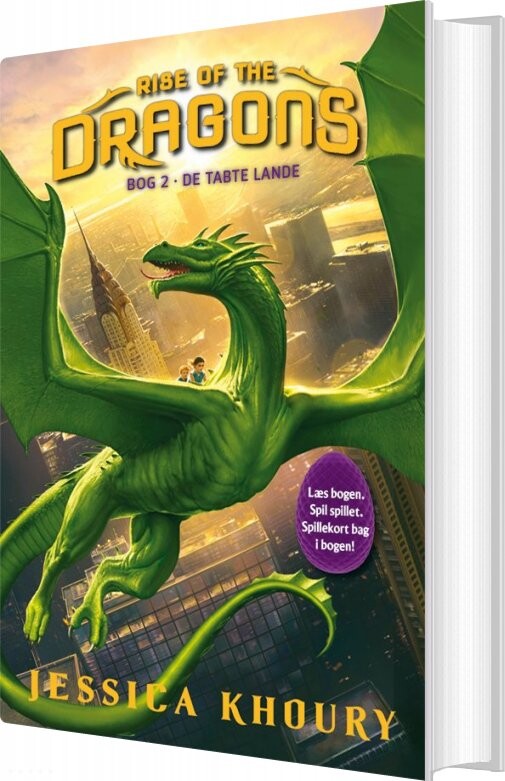 Billede af Rise Of The Dragons 2 - De Tabte Lande - Jessica Khoury - Bog