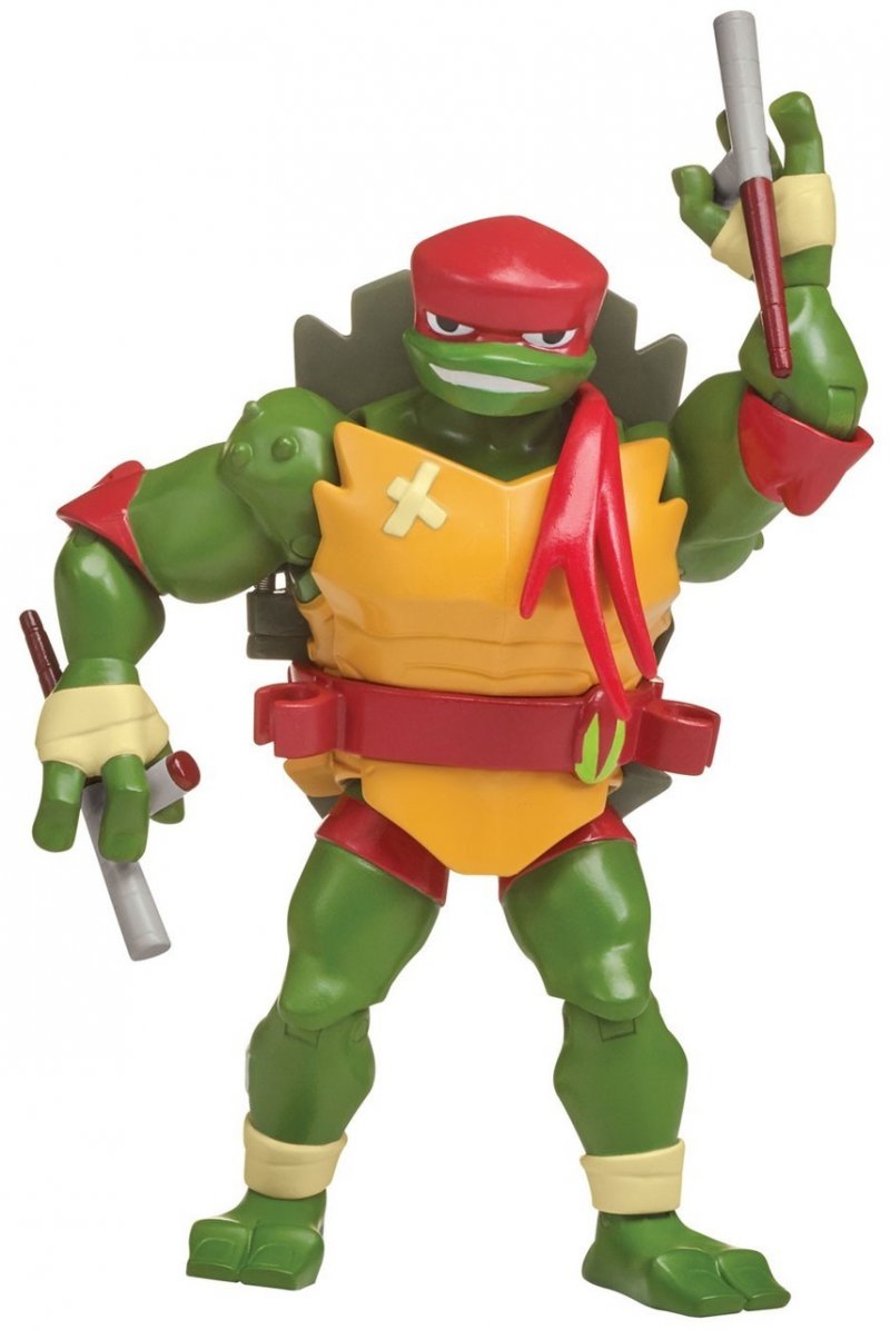 Rise Of The Teenage Mutant Ninja Turtles - Battle Shell Figur - Raphael ...