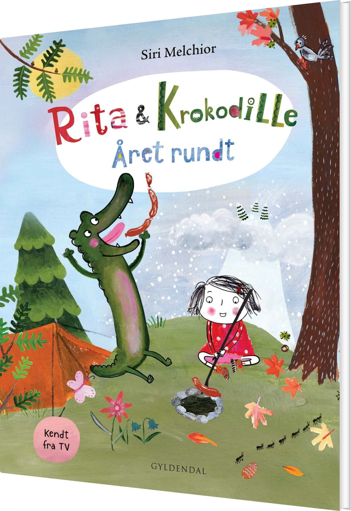 Rita Og Krokodille året Rundt - Siri Melchior - Bog