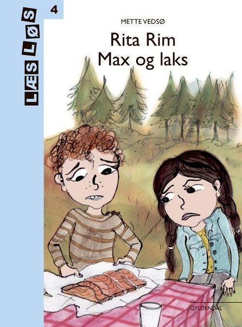 Billede af Rita Rim. Max Og Laks - Mette Vedsø - Bog