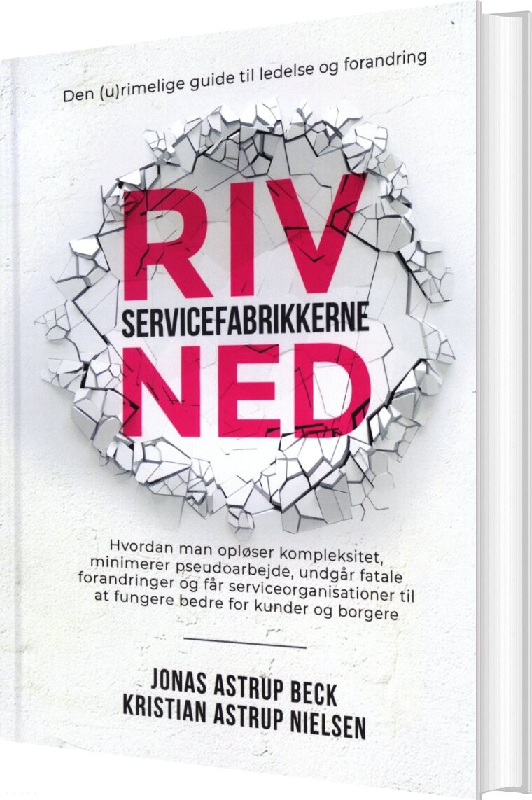 Riv Servicefabrikkerne Ned - Jonas Astrup Beck - Bog