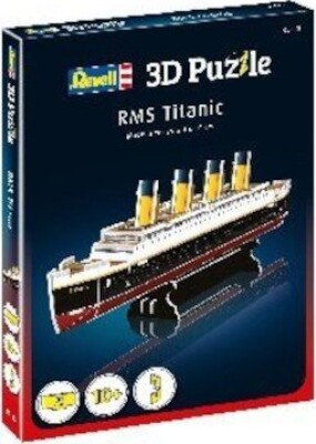 Se Revell 3d Puzzle - Rms Titanic - 30 Brikker - 29 Cm hos Gucca.dk