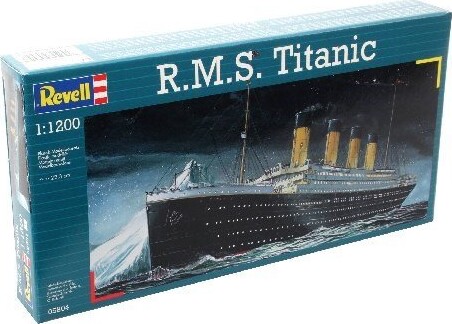 Se Revell - Rms Titanic Model Skib Byggesæt - 1:1200 - 05804 hos Gucca.dk