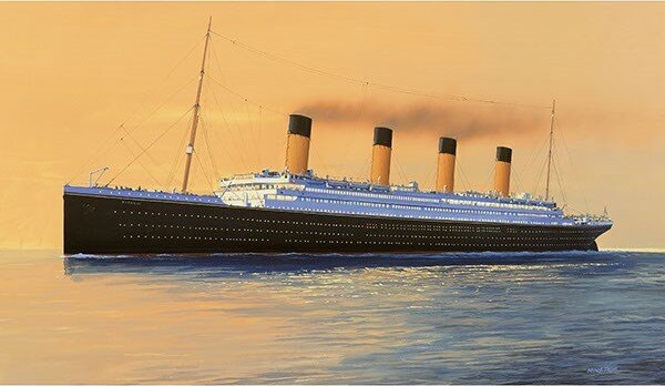 Billede af Airfix - Rms Titanic Skib Byggesæt - 1:700 - A50146a