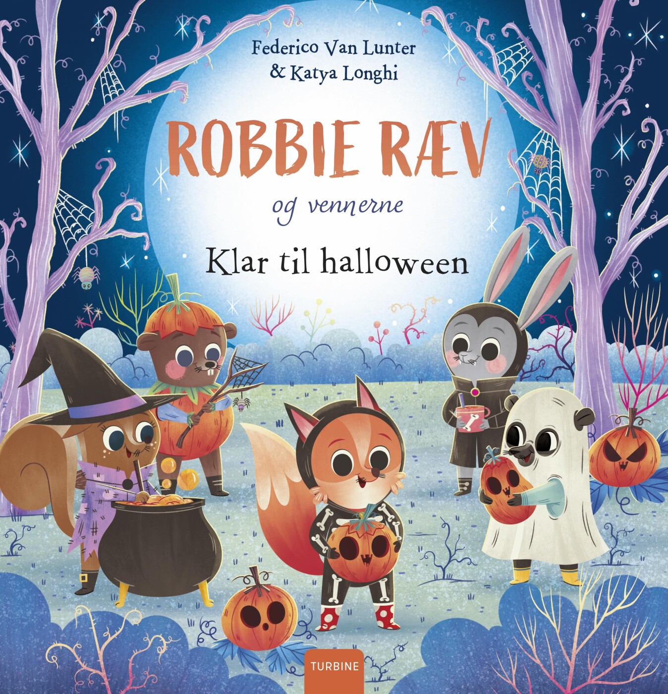 Robbie Ræv Og Vennerne - Klar Til Halloween - Federico Van Lunter - Bog