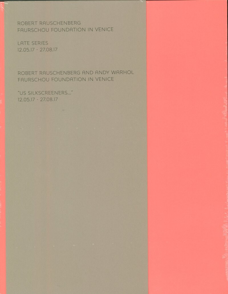 Billede af Robert Rauschenberg & Andy Warhol - Jens Faurschou - Bog
