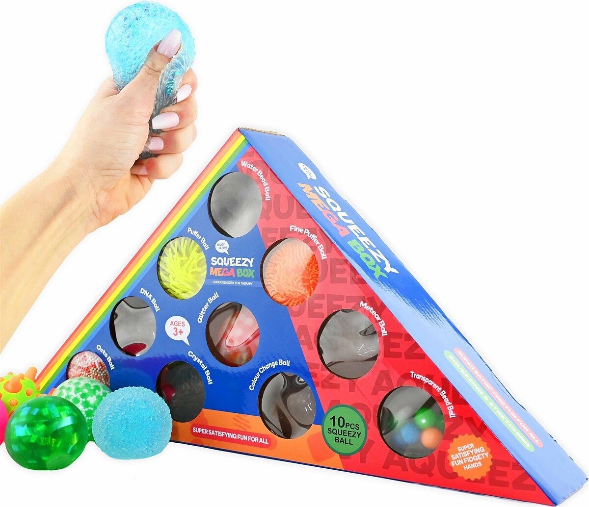 Robetoy - Squeeze Ball Set (10 Pcs) (54685)