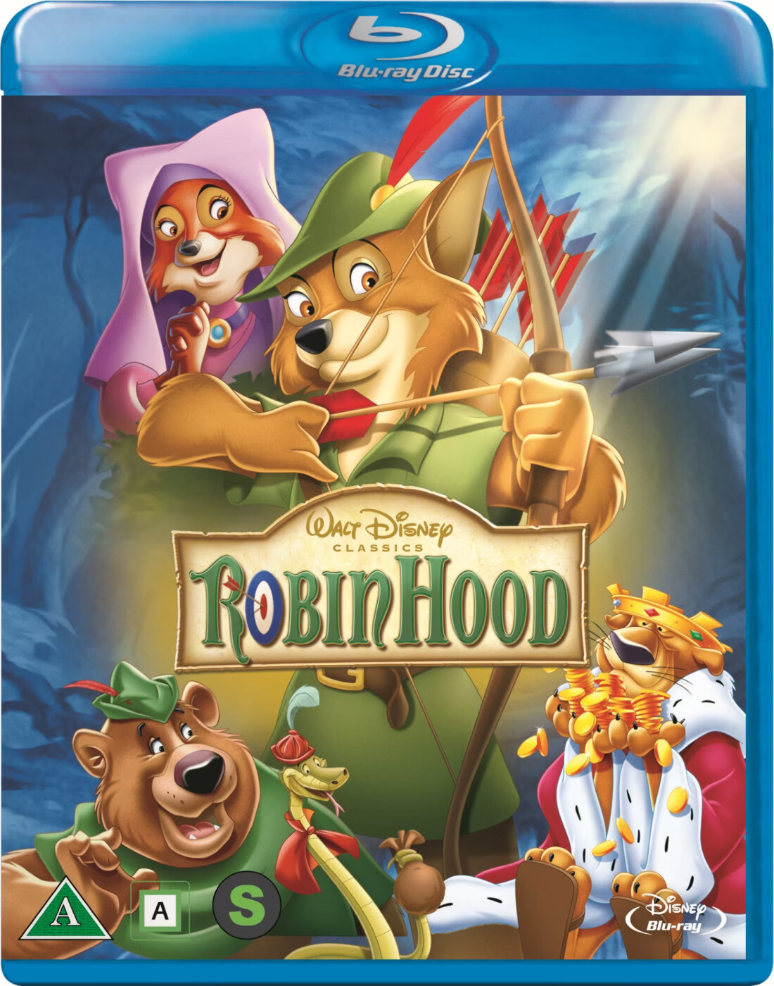 Robin Hood - Disney - Blu-Ray
