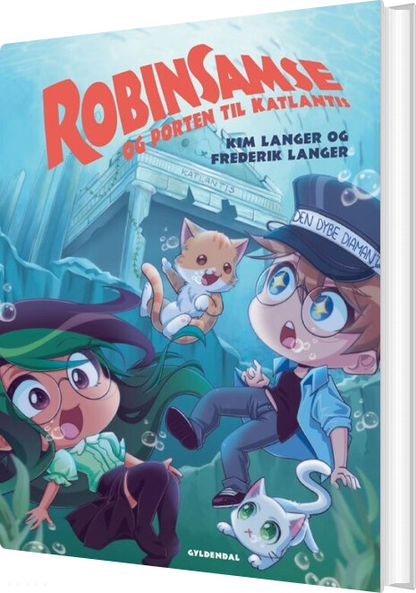 Robinsamse 11 - Robinsamse Og Porten Til Katlantis - Kim Langer - Bog