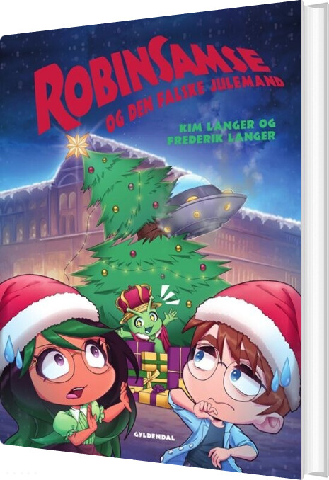 Robinsamse Og Den Falske Julemand - Kim Langer - Bog