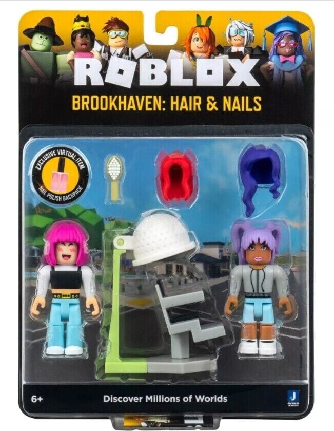 Billede af Roblox Figurer Med Tilbehør - Brookhaven - Hair & Nails