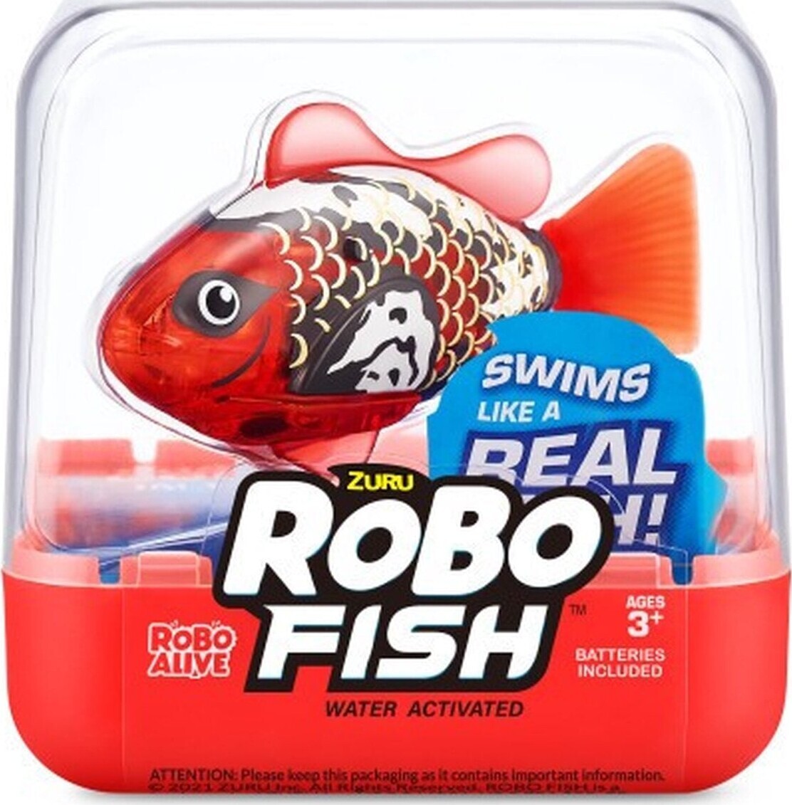 Zuru Robo Alive - Robo Fish - Red