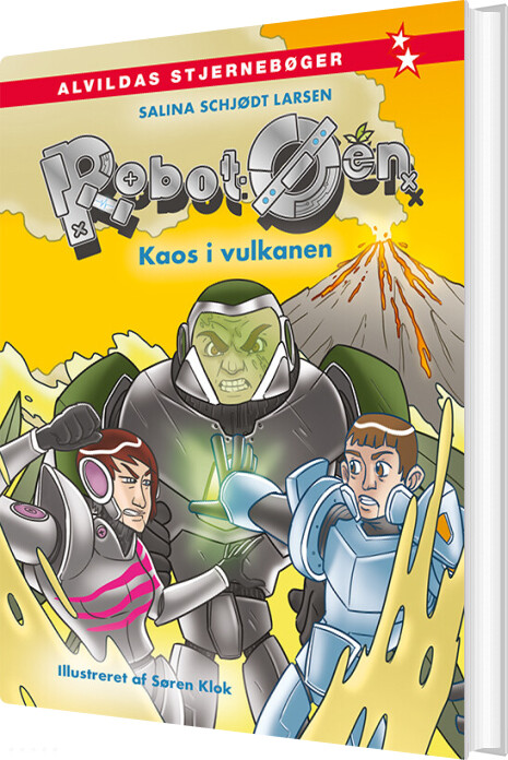 Robot-øen 2: Kaos I Vulkanen - Salina Schjødt Larsen - Bog