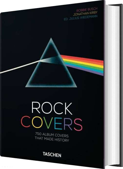 Rock Covers: 750 Album Covers That Made History - Robbie Busch - English Book