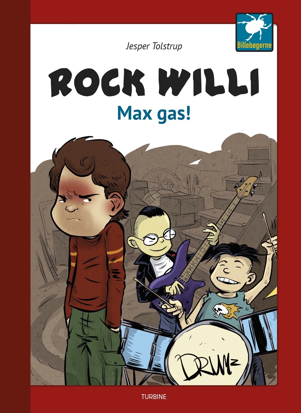 Billede af Rock Willi - Max Gas! - Jesper Tolstrup - Bog