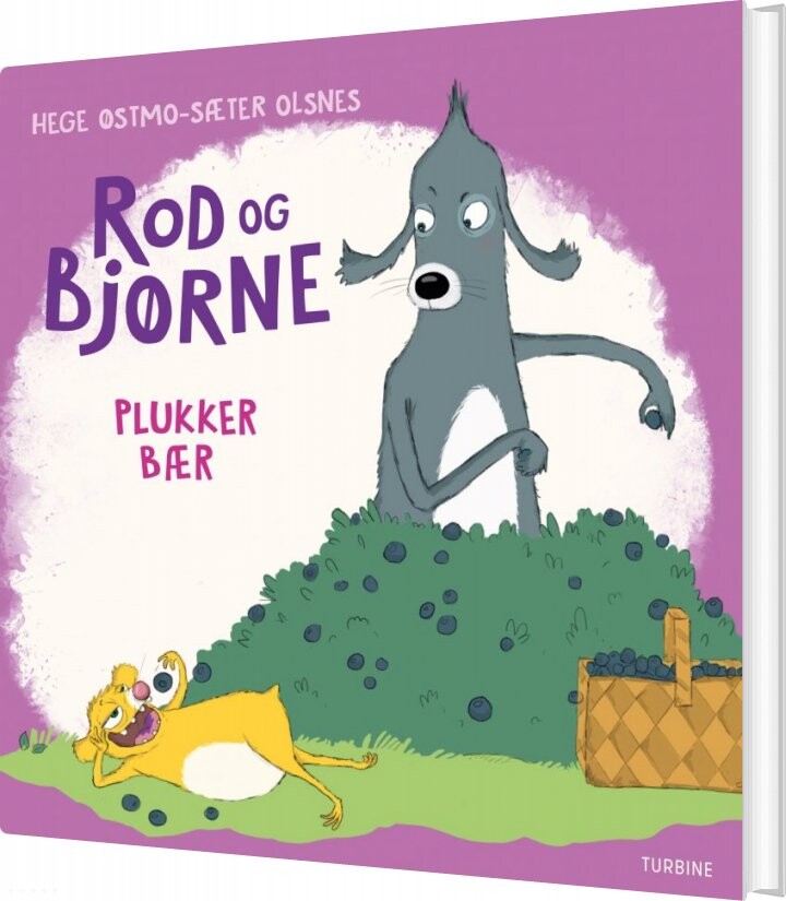 Billede af Rod Og Bjørne Plukker Bær - Hege østmo-sæter Olsnes - Bog hos Gucca.dk