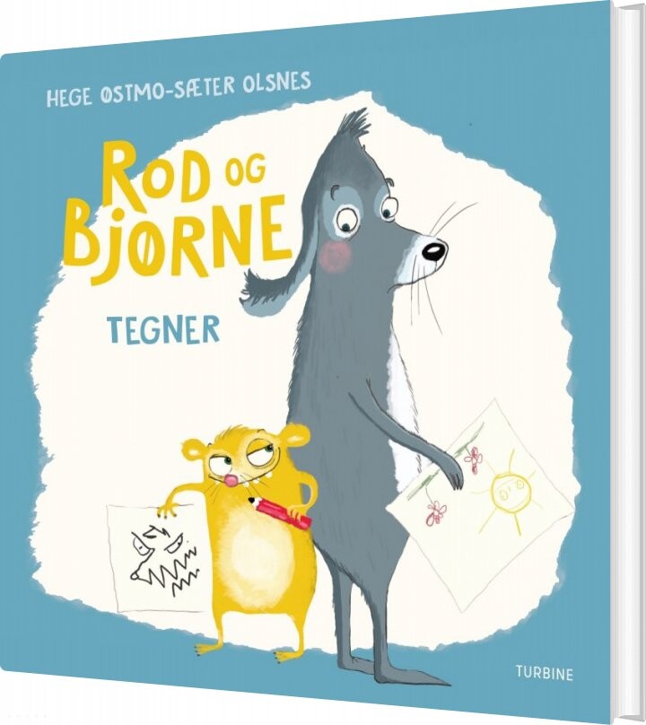 Billede af Rod Og Bjørne Tegner - Hege østmo-sæter Olsnes - Bog hos Gucca.dk