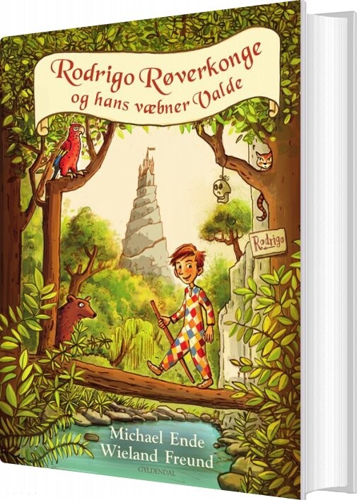 Billede af Rodrigo Røverkonge Og Hans Væbner, Valde - Michael Ende - Bog