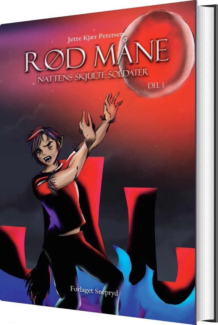 Rød Måne - Jette Kjær Petersen - Bog