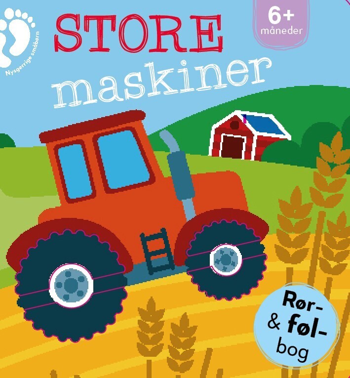 Rør Og Føl - Store Maskiner - Bog